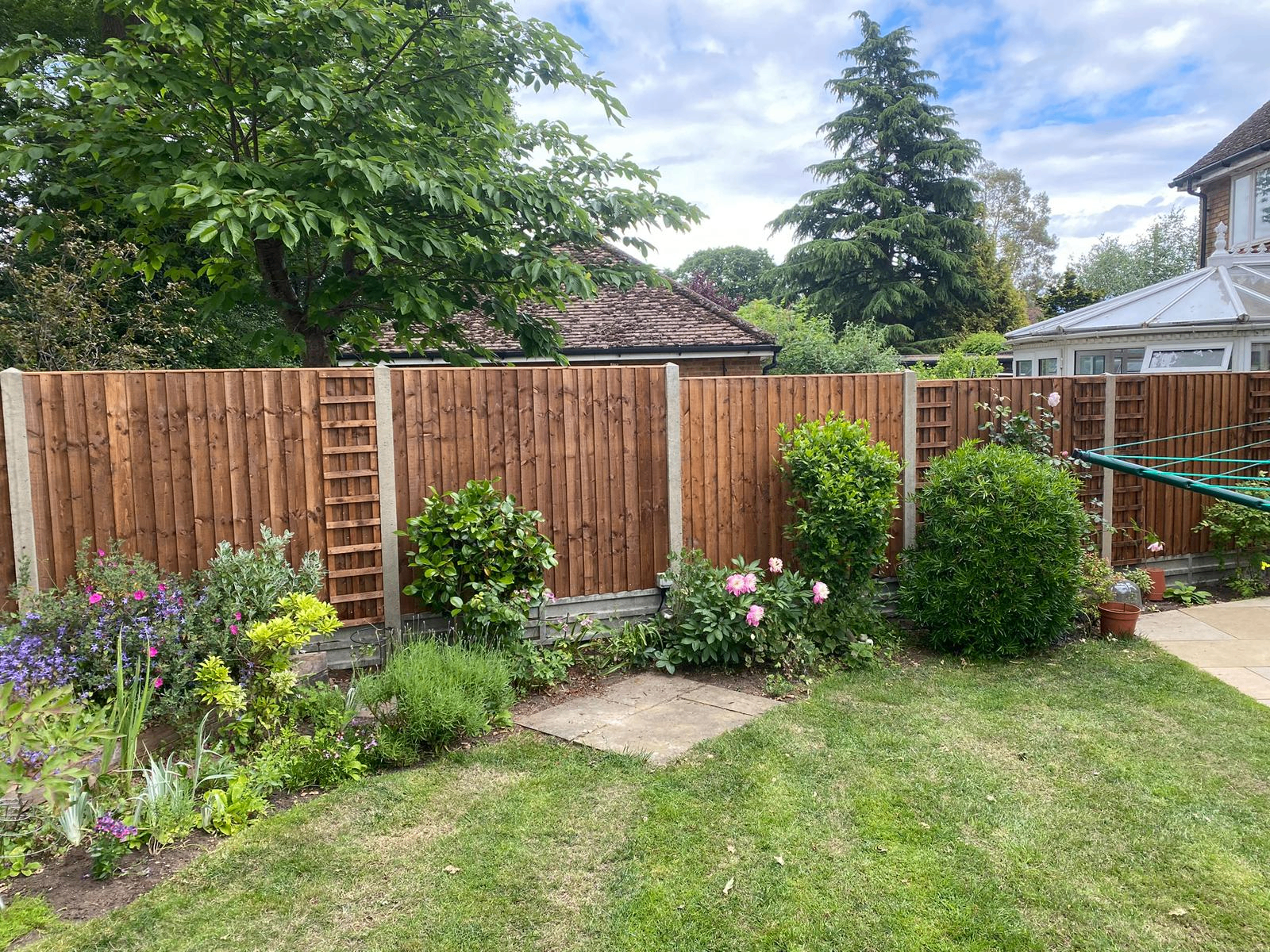 Trellis Fence in Old Basing