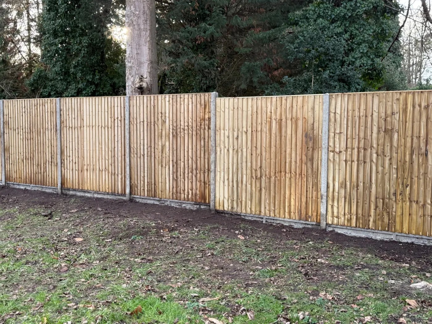 Closeboard Fence in Chineham